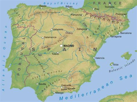 Andalucia Spain Geography