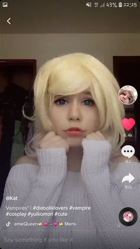 Posting A Screenshot From Kat S Tiktok Day R Nyannyancosplay