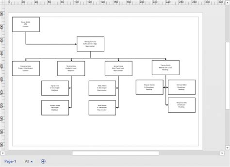 Using A Simple Organisational Chart In Microsoft Visio Pat Howes Blog