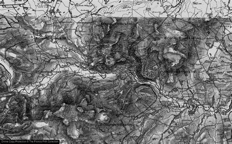 Historic Ordnance Survey Map Of Rothbury 1897