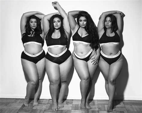 Plus Size Models Recreate The Karjenner S Calvin Klein Underwear Ads Curvy Girls Are Tired Of