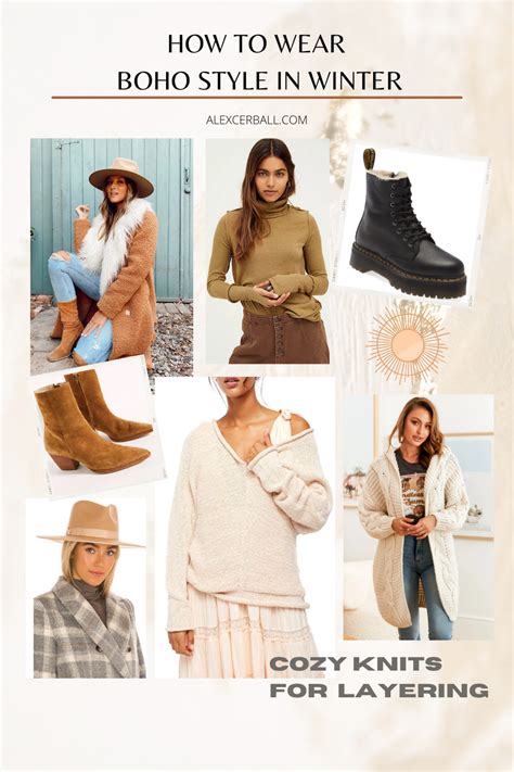 Boho Winter Outfits How To Wear Boho Style In Winter