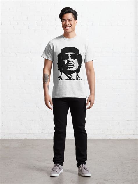 Muammar Gaddafi T Shirt By Imaginary Bread Redbubble