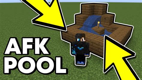 Ever wondered what afk means? How To Make An AFK Pool In Minecraft (Working 1.15.2 ...