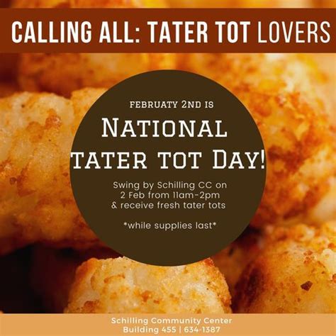 National Tater Tot Day 2021 Music Is