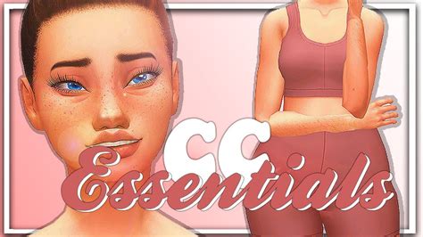 ⭐the Sims 4 Maxis Match Cc Essentials Presets Eyebrows Eyes
