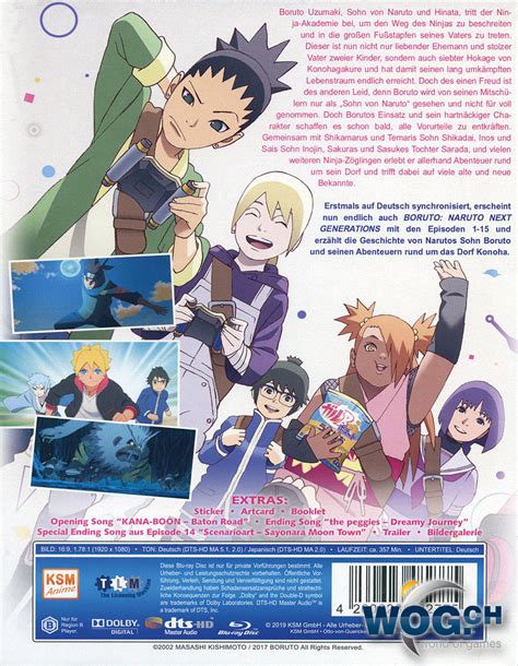 Boruto Naruto Next Generations Vol 1 Blu Ray 2 Discs Anime Blu Ray