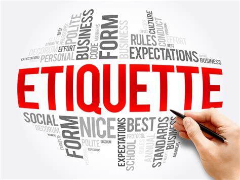 Etiquette Some Rules Every Individual Needs To Know Nigerian