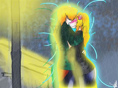 Helga And Arnold Just A Kiss By Zubwikawa On Deviantart