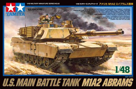 Tamiya Kit No 32592 U S Main Battle Tank M1A2 Abrams Review By