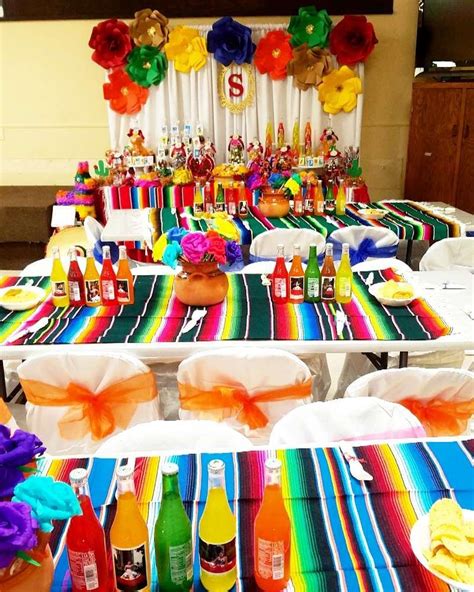 Fiesta Mexican Quinceañera Party Ideas Photo 1 Of 15 Mexican Birthday Parties Mexican