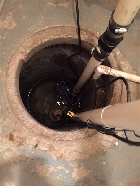 Sump Pitpump Question My House Was Built In The 50s And I Bought It