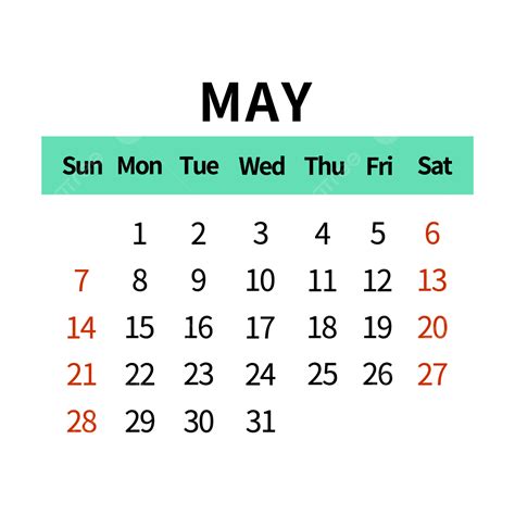 Gambar 2023 Mei Kalender Meja Kalender Tahun Baru Hijau Hitam Kalender