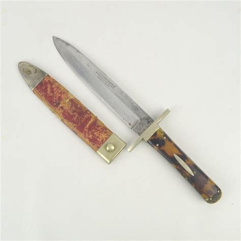Antique 19th C George Wostenholm Sheffield Ixl 10 Bowie Knife W
