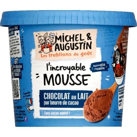 Michel Et Augustin L Incroyable Mousse Au Chocolat Au Lait Monoprix Fr