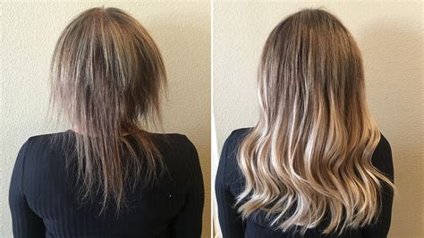 Women with salt & pepper hair are getting the respect they deserve as being distinguished, rather than matronly, but younger ladies are hopping it never goes out of style to look like you aren't trying. The Shocking Hair Extensions Before and After You Have To ...
