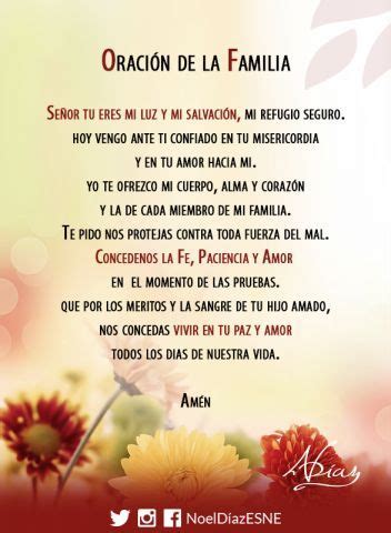 Yo (nombre), reclamo en el nombre de nuestro señor jesucristo a mi familia, a mis seres queridos, a mis posesiones oracion de proteccion contra las envidias. α JESUS NUESTRO SALVADOR Ω: Oración por la familia ...