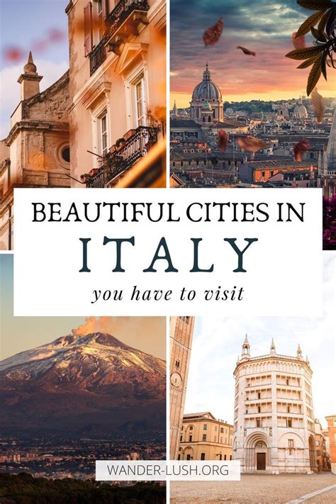 Beautiful Cities In Italy You Have To Visit
