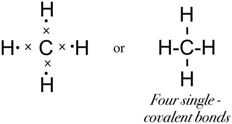 Draw A Dot And Cross Diagram And Displayed Class Eleven Chemistry