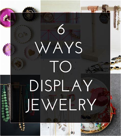 6 Diy Jewelry Displays The Crafted Life