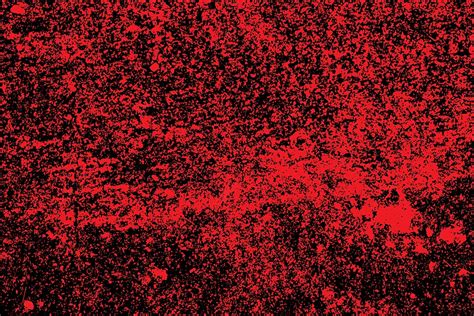 Grunge Style Halloween Red Background With Blood Splats Wet Graphic