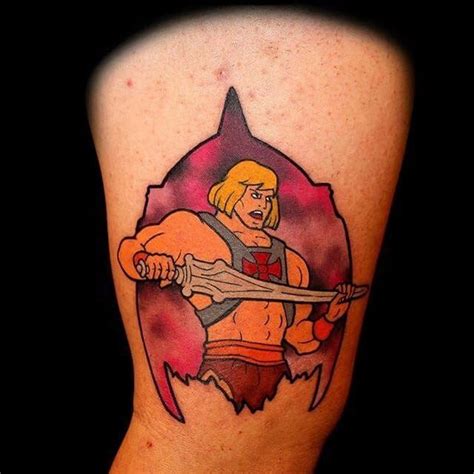 The Master Of The Universe With These Epic He Man Tattoos Tattoodo