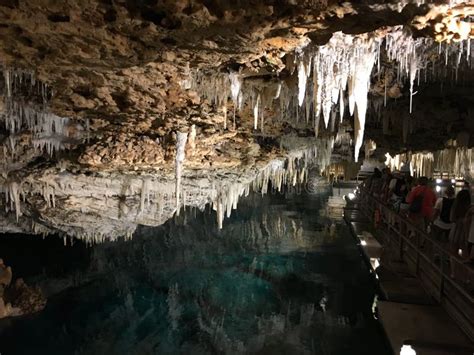 Gorgeous View Of Crystal Caves Of Bermuda Editorial Stock Photo