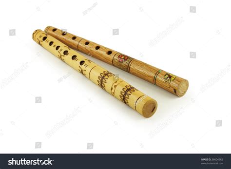 Hand Made Wooden Flutes Stock Photo 38604565 Shutterstock