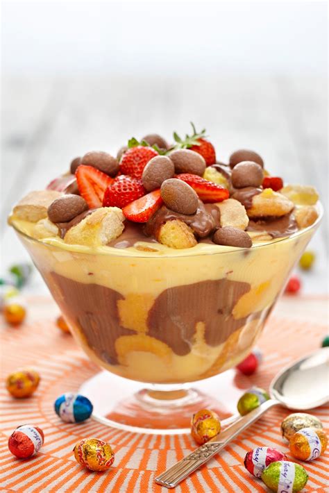 Looking for the easter trifle desserts? Cadbury Easter English Trifle - Italian Style (Zuppa ...