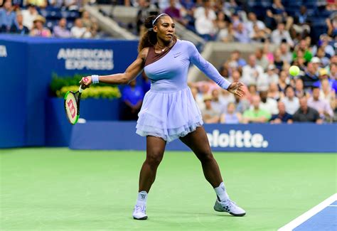 Serena Williams One Shoulder Off White X Nike 2018 Us Open Dress