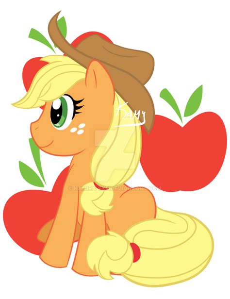 Mylittleponyfriendshipismagic Applejack By Kamira Exe On Deviantart