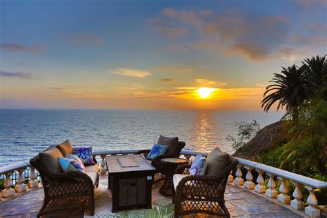 Ocean View Deck In Luxury Villa Home Outdoor Furniture Sets Outdoor
