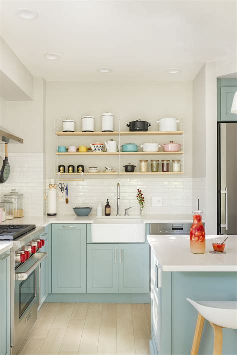 Pastel Kitchen Cabinets Pic Sauce