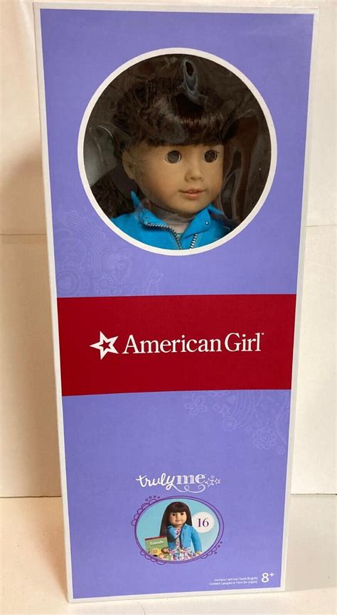 American Girl Truly Me Doll 16 Brown Hair Brown Eyes Bangs New Ebay