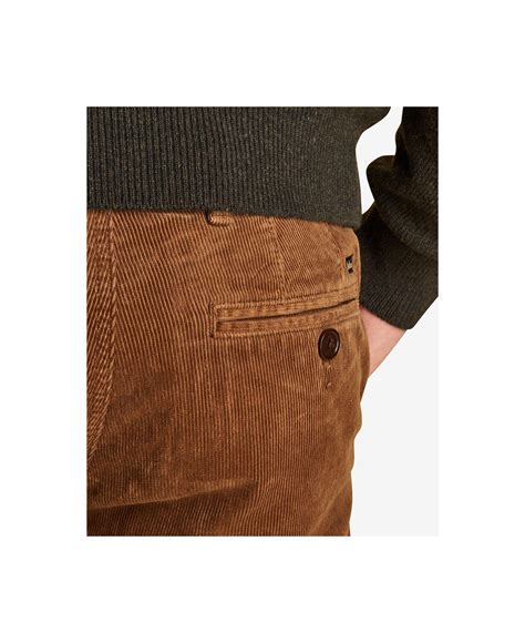 Lyst Barbour Neuston Stretch Corduroy Pants In Brown For Men