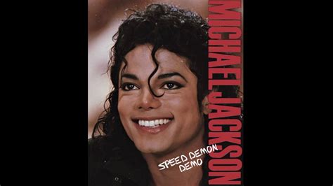 Michael Jackson Speed Demon Demo Audio Lq Youtube