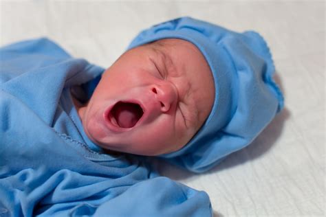 Newborn Baby Yawning Wyoming Department Of Health