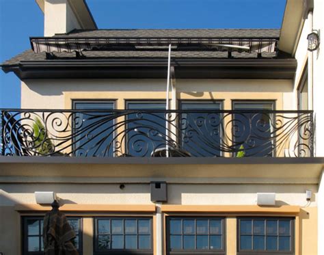 Patio railing provide homes with a rustic and modernistic design, that would make any part of the house look fancy and sophisticated. Iron Design Center NW - Railings - Forge | Railings (Exterior)