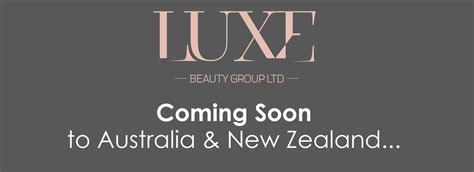 Luxe Beauty Group Ltd Coming Soon To Australia And New Zealand
