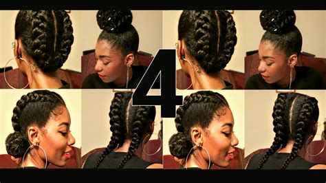 Half updo with short hair. 4 Flawless & Elegant Holiday Protective Styles You Can Do Yourself In 20 Minutes Or Less For ...