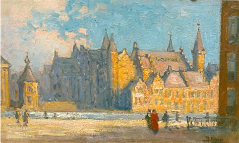 Ben Viegers Paintings Prev For Sale A View Of The Binnenhof The