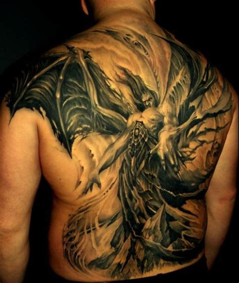 20 Great Devil And Angel Tattoo Designs Entertainmentmesh