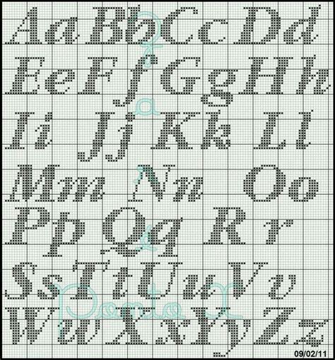 So we've combined over 50 free cross stitch fonts and alphabets for you to download and use for free. 708 best Alphabet Charts images on Pinterest | Embroidery ...