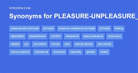 Another Word For Sexual Pleasure Synonyms And Antonyms