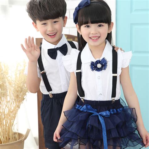 China Hot Sale Primary School Uniform Patterns Children School Uniform