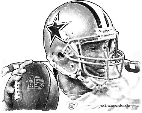 Previously covered bengals and dolphins. Dallas Cowboys Tony Romo Digital Art by Jack K
