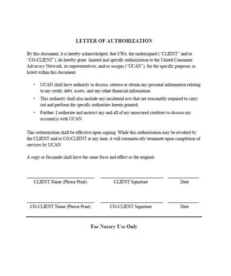 If someone is denied permission to do refusals can often be softened with other words. 9+ Personal Authorization Letter Examples - PDF | Examples