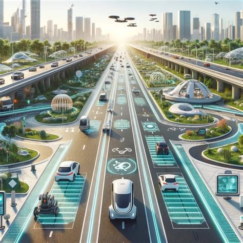 Future Roads With New Technologies And Innovative Solutions