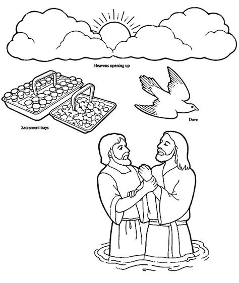 Polish your personal project or design with these baptism of jesus transparent png images, make it even more personalized and more attractive. Christian Baptism of Jesus Coloring Pages: Christian ...