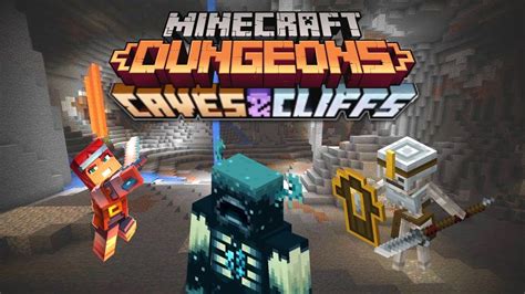 Minecraft Dungeons Cave Dlc Improved Locations Weapons Mobs And